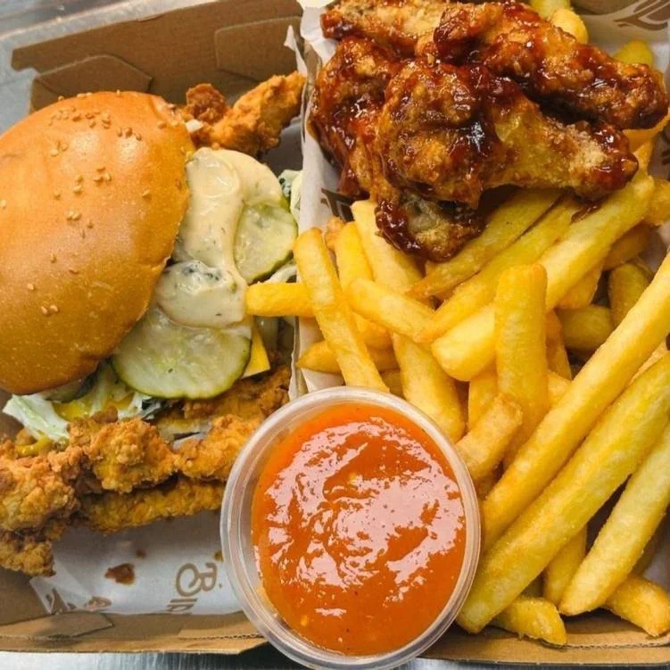 Food & drink, Bird Bang'n Chicken