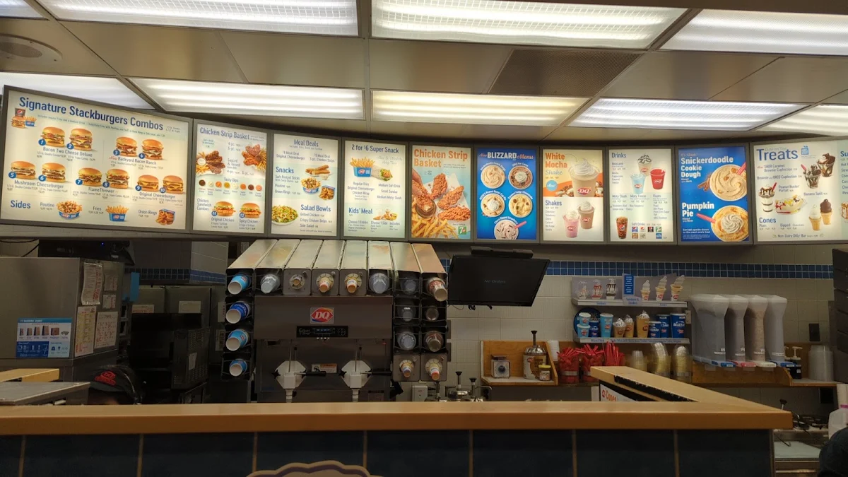 Menu, Dairy Queen Grill & Chill