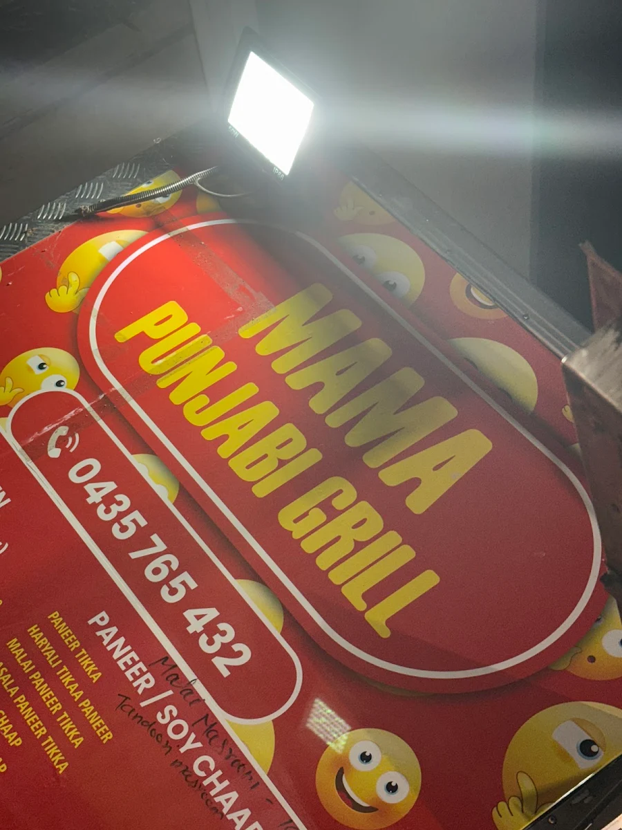 Menu, MAMA PUNJABI GRILL