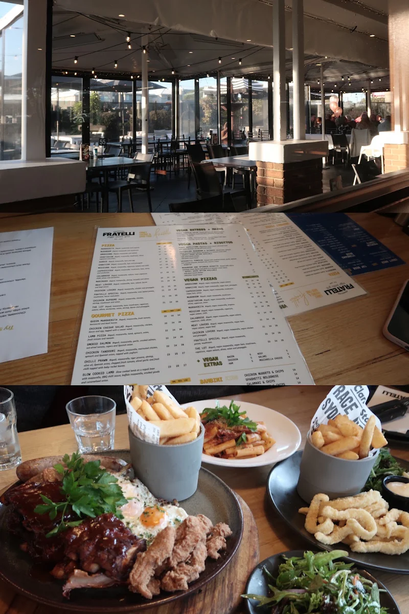 Menu, FRATELLI Frankston