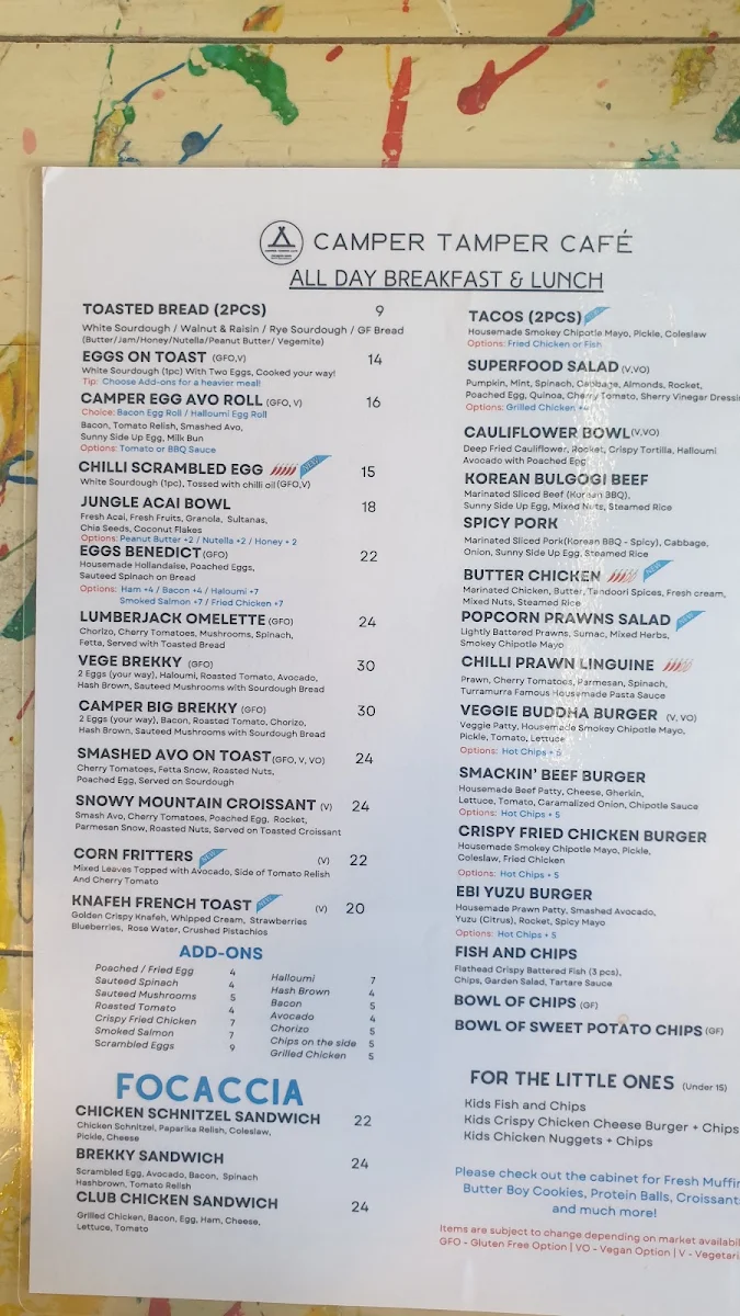Menu photo 1