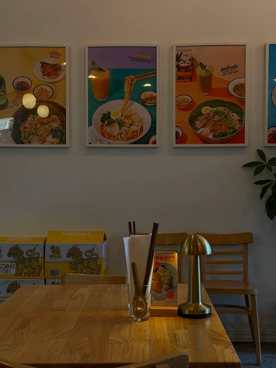 Menu, Restaurant Bangluck