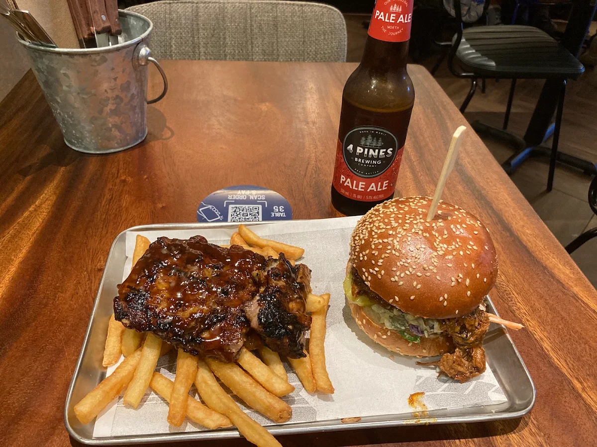 Food & drink, Ribs & Burgers Perth CBD
