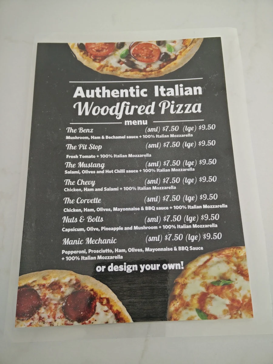 Menu, Le Pavilion Cafe