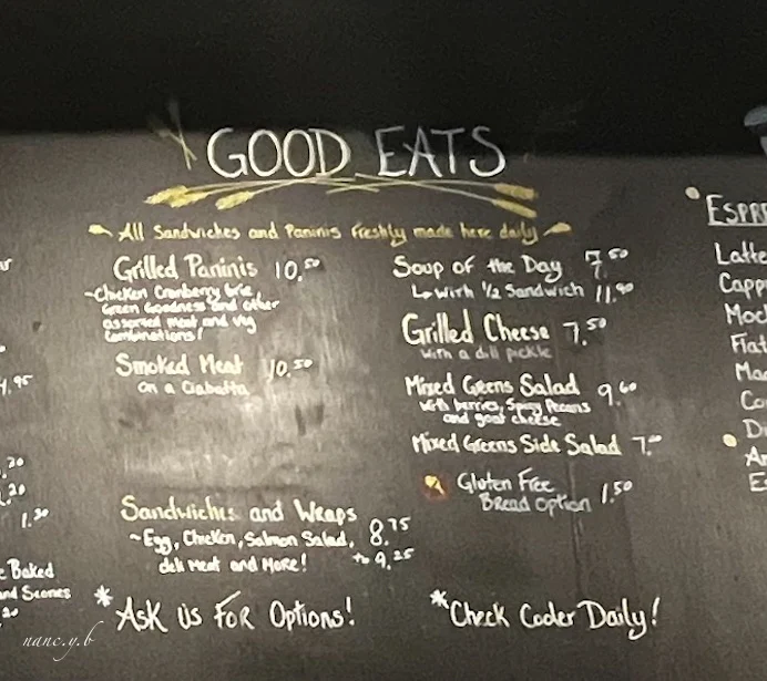 Menu, Mochaberry Coffee & Co Ltd. Cafe & Roastery