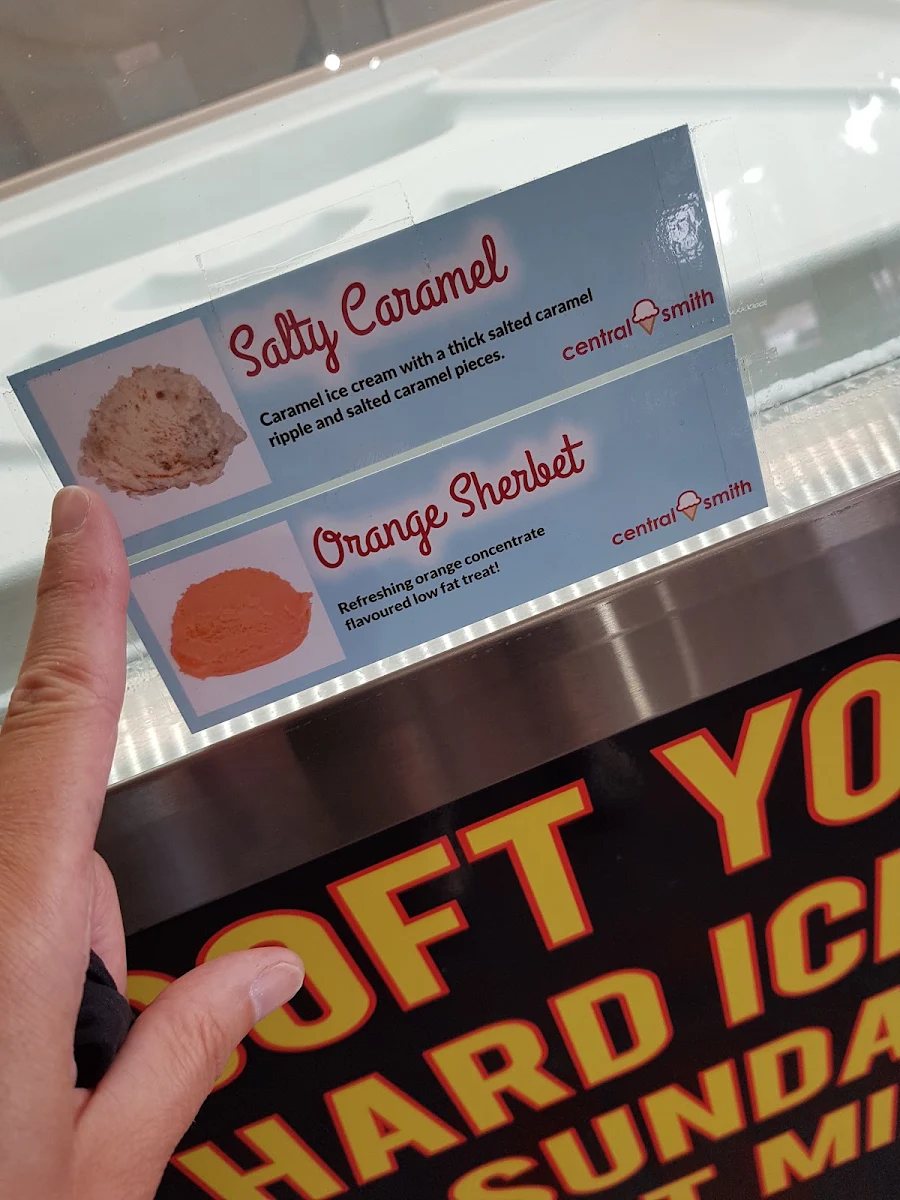 Menu, Pizza Factory