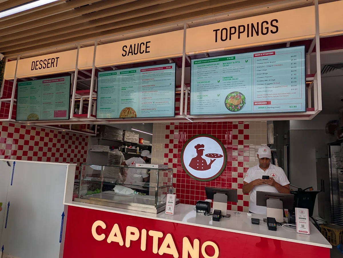 Menu, Capitano Pizza Marsden Park