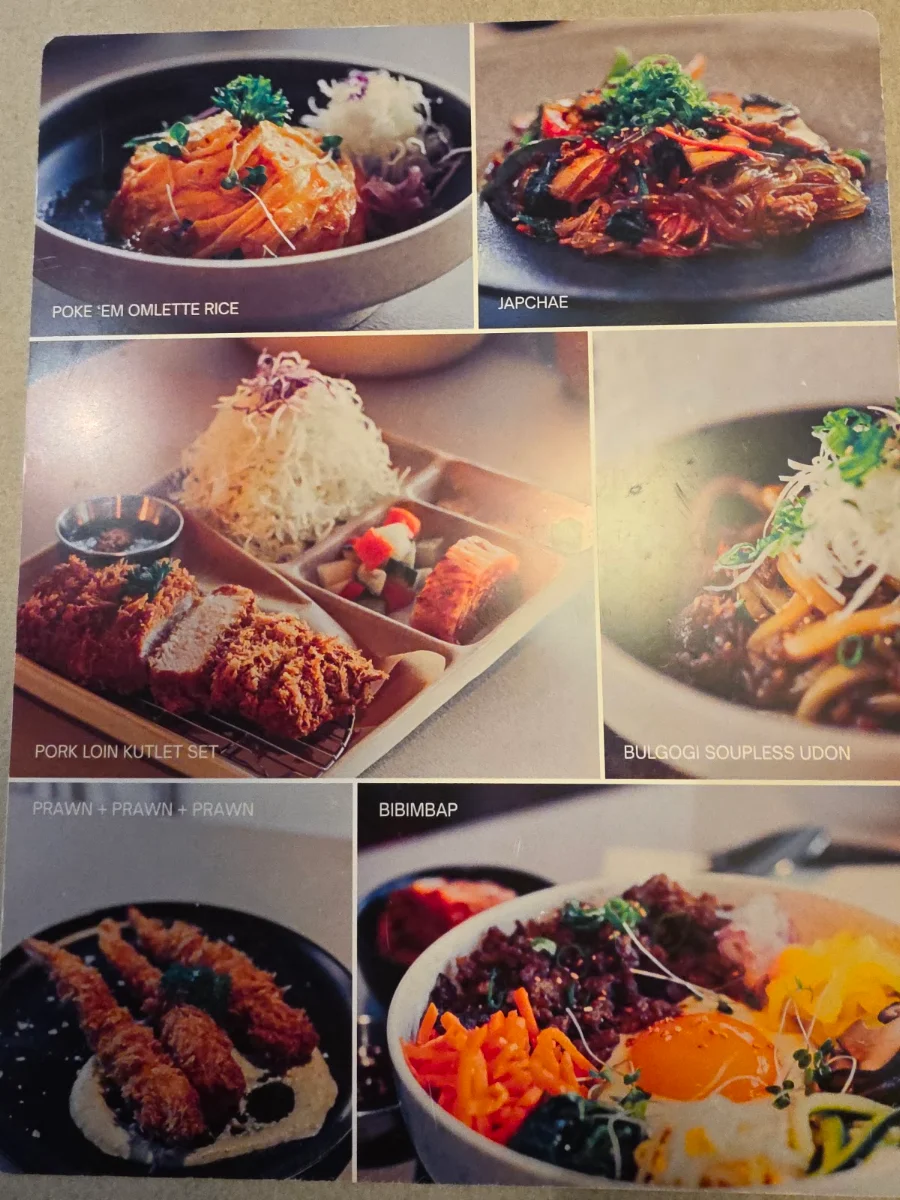Menu, KUTLET Korean Restaurant
