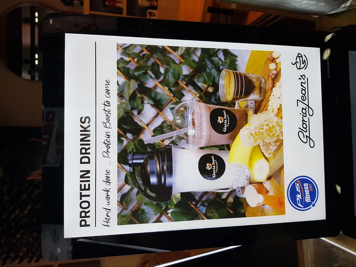 Menu, Gloria Jean's Padstow