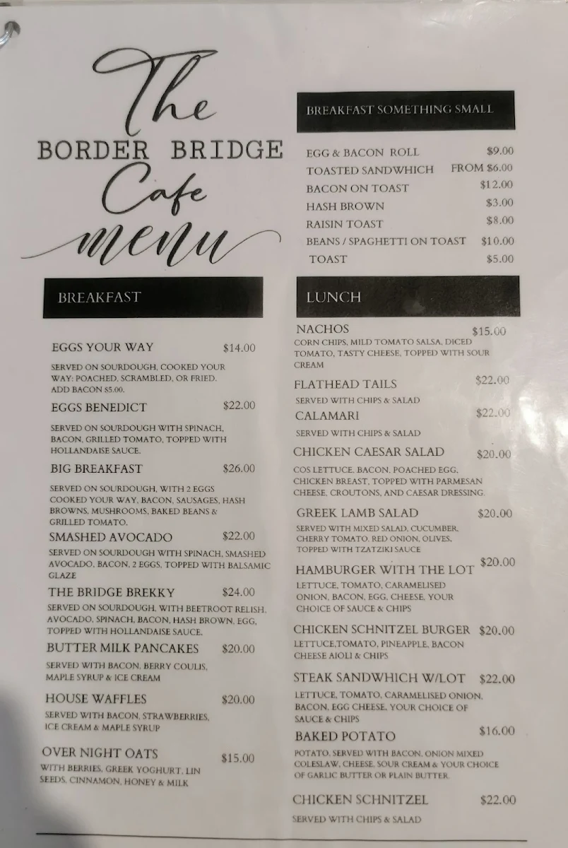 Menu photo 1