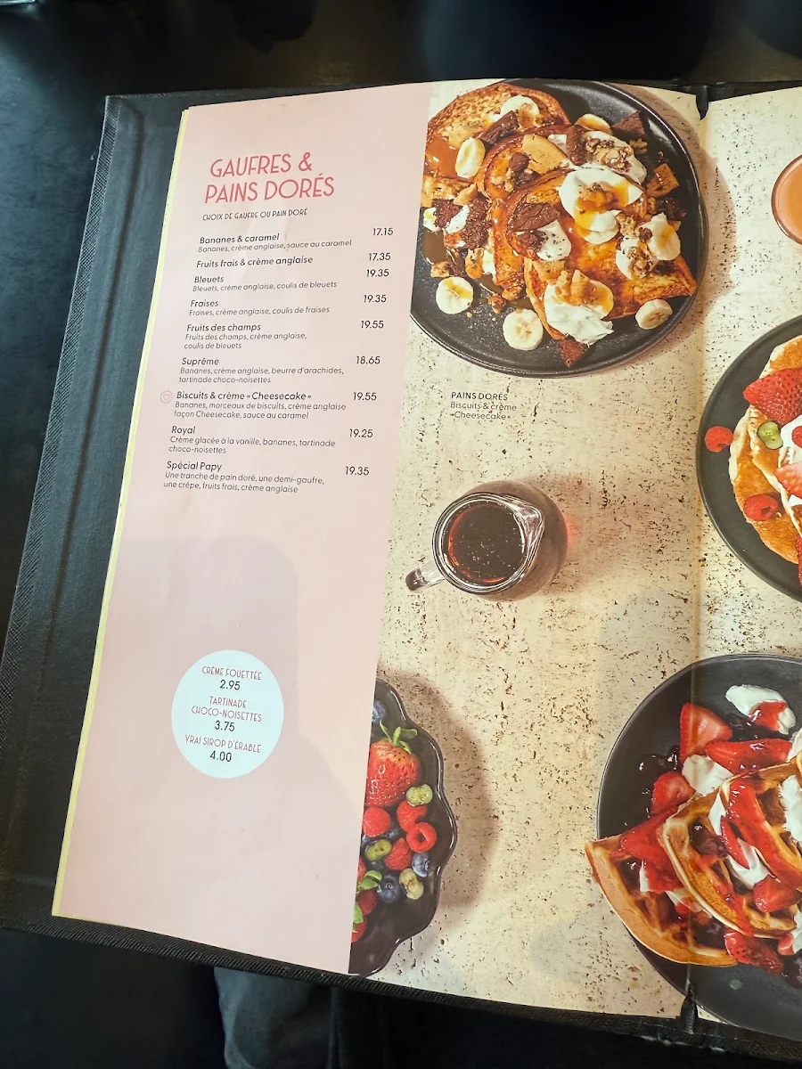 Menu, Allô mon Coco Saint-Jean-sur-Richelieu