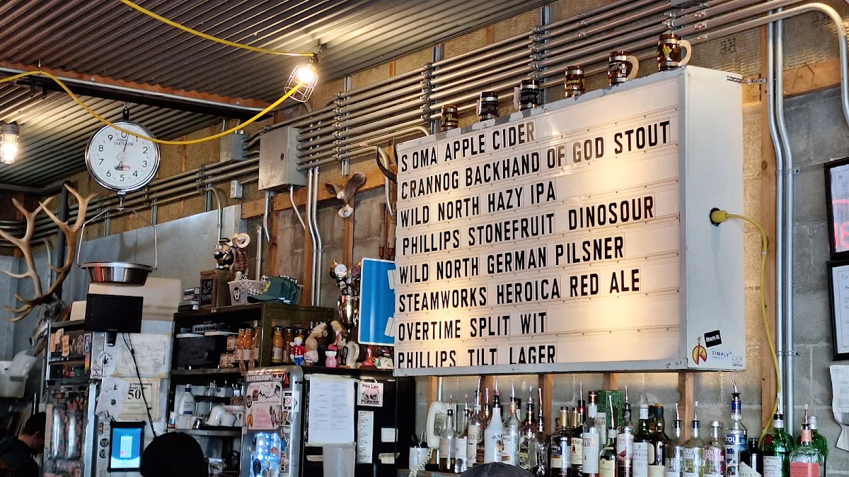 Menu, The Shed