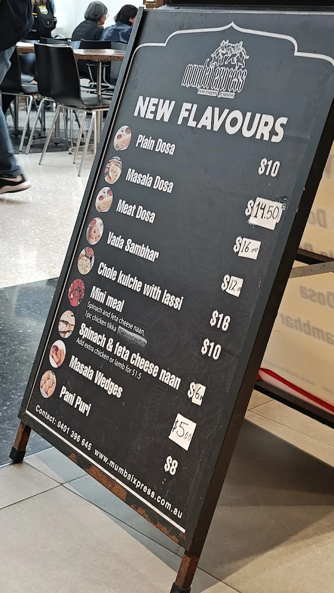 Menu, Mumbai Express