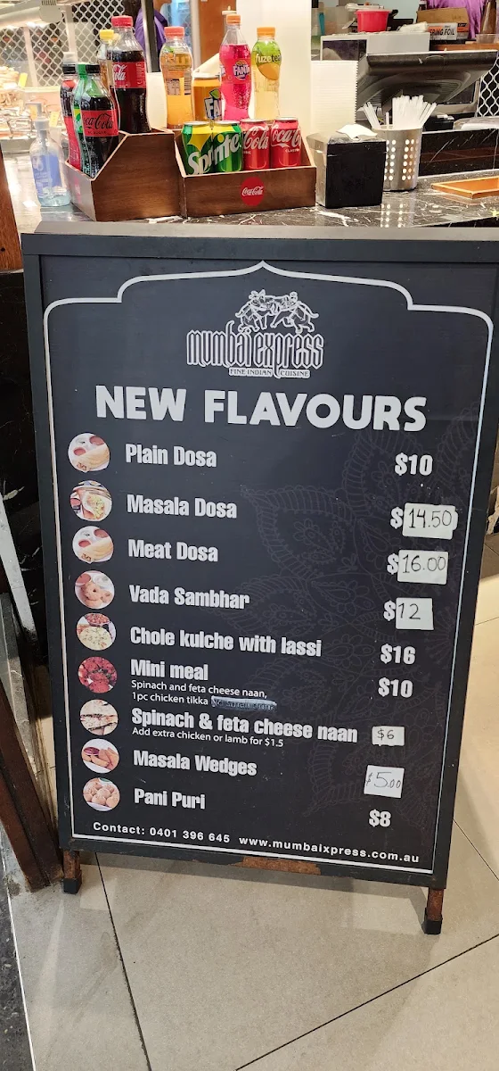 Menu, Mumbai Express