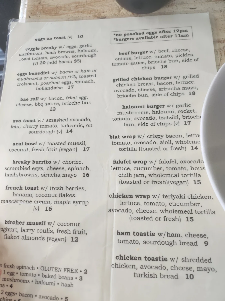 Menu, Hidden Perk