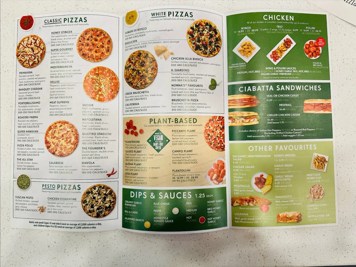 Menu photo 1