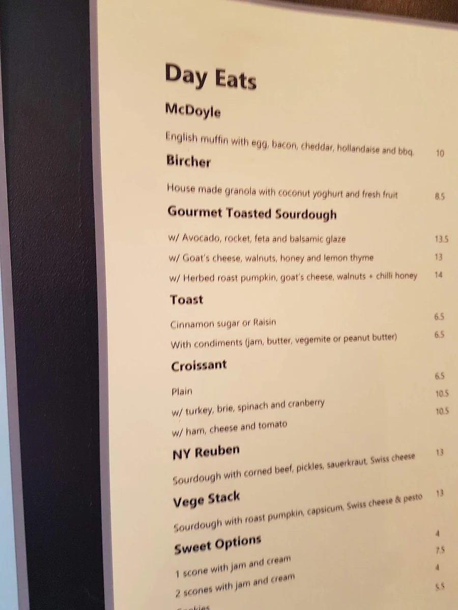 Menu, Hoi Polloi - Espresso Bar