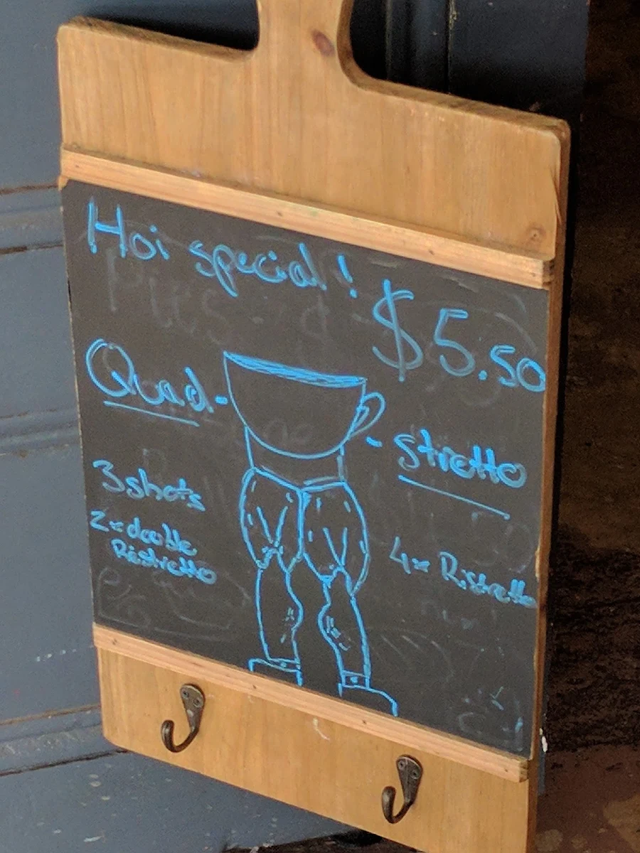 Menu, Hoi Polloi - Espresso Bar