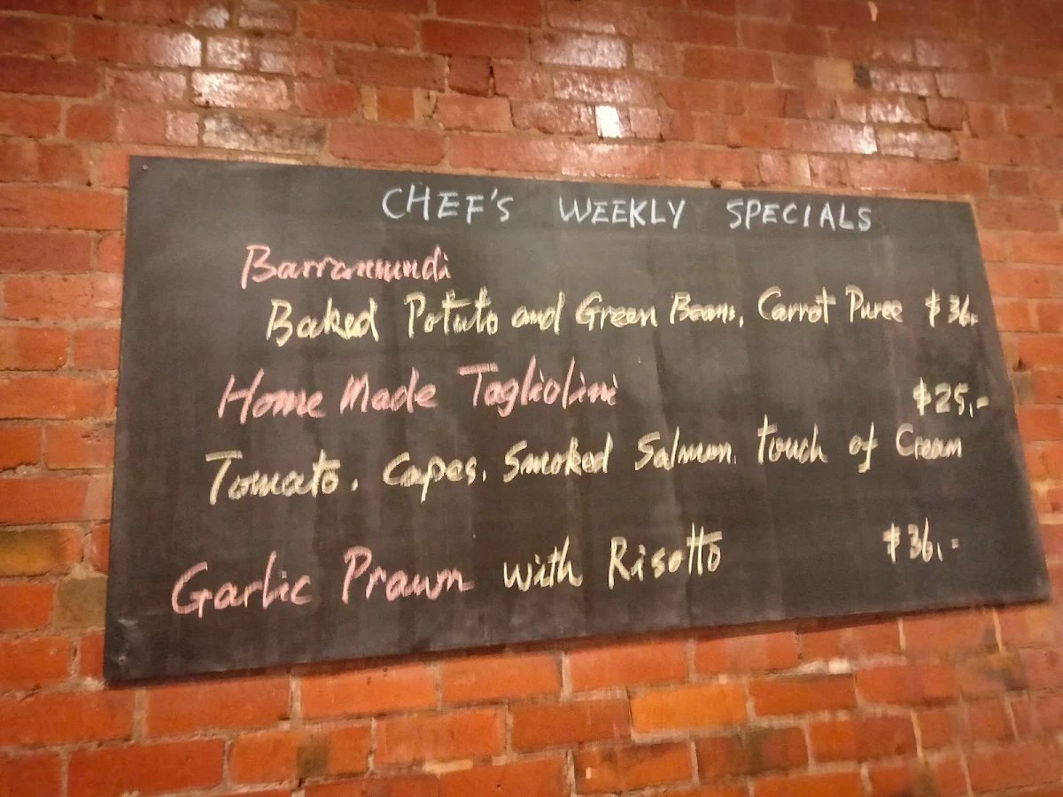 Menu, Da Pasquale Woodfire Pizzeria