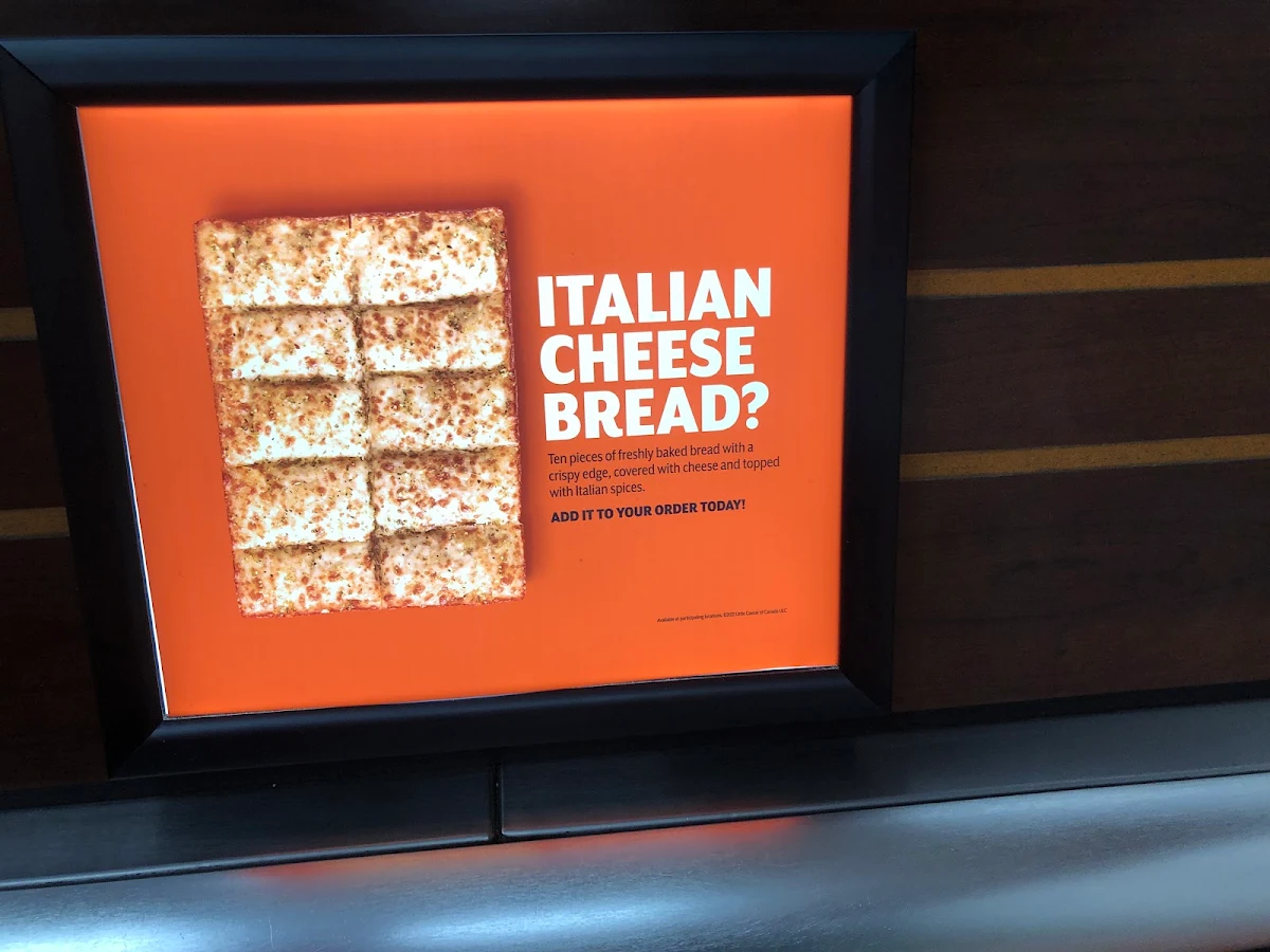 Menu, Little Caesars Pizza