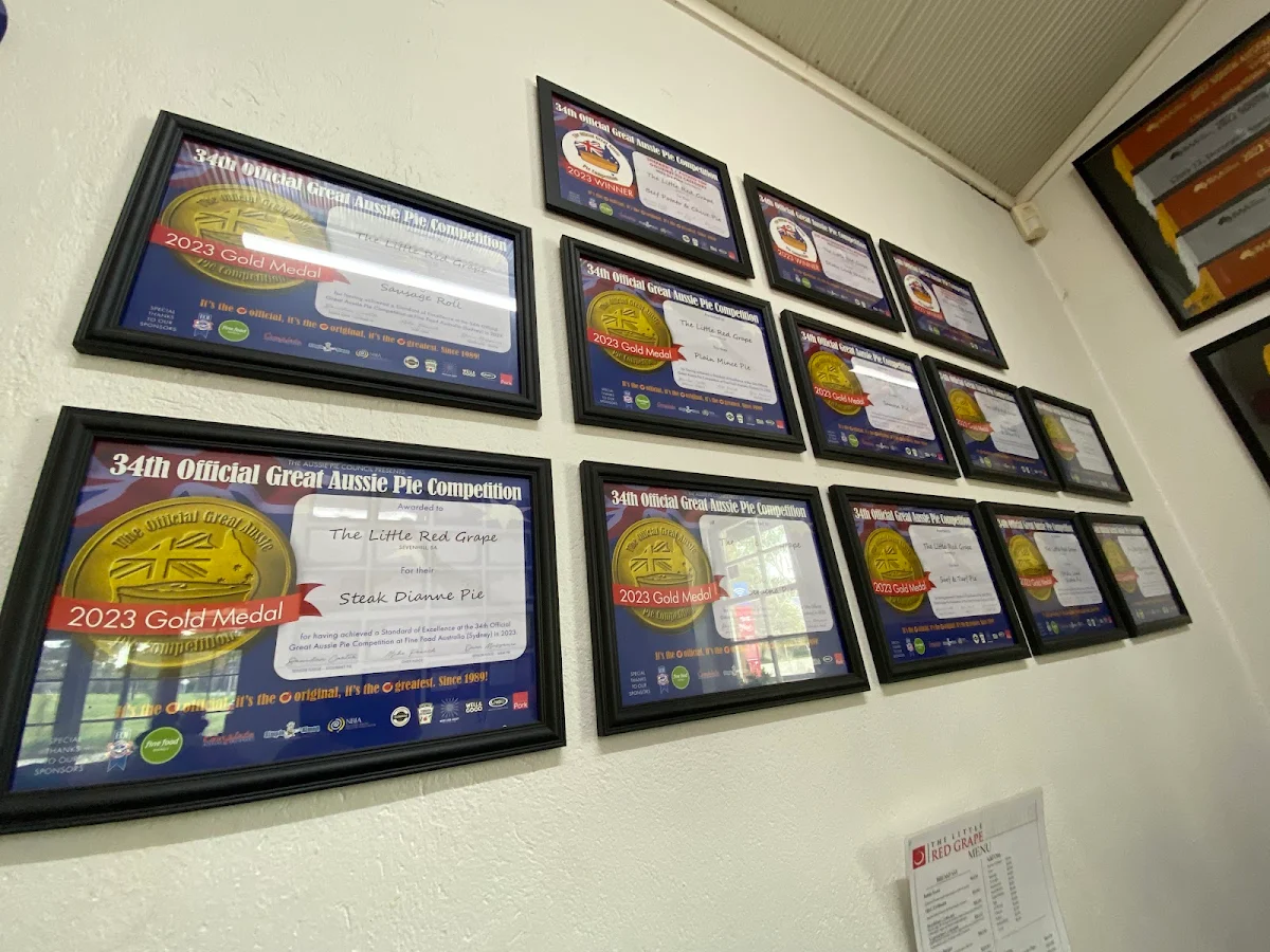 Menu, The Little Red Grape Co.