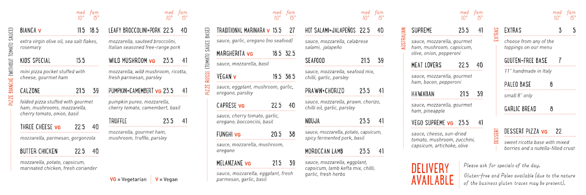 Menu photo 1