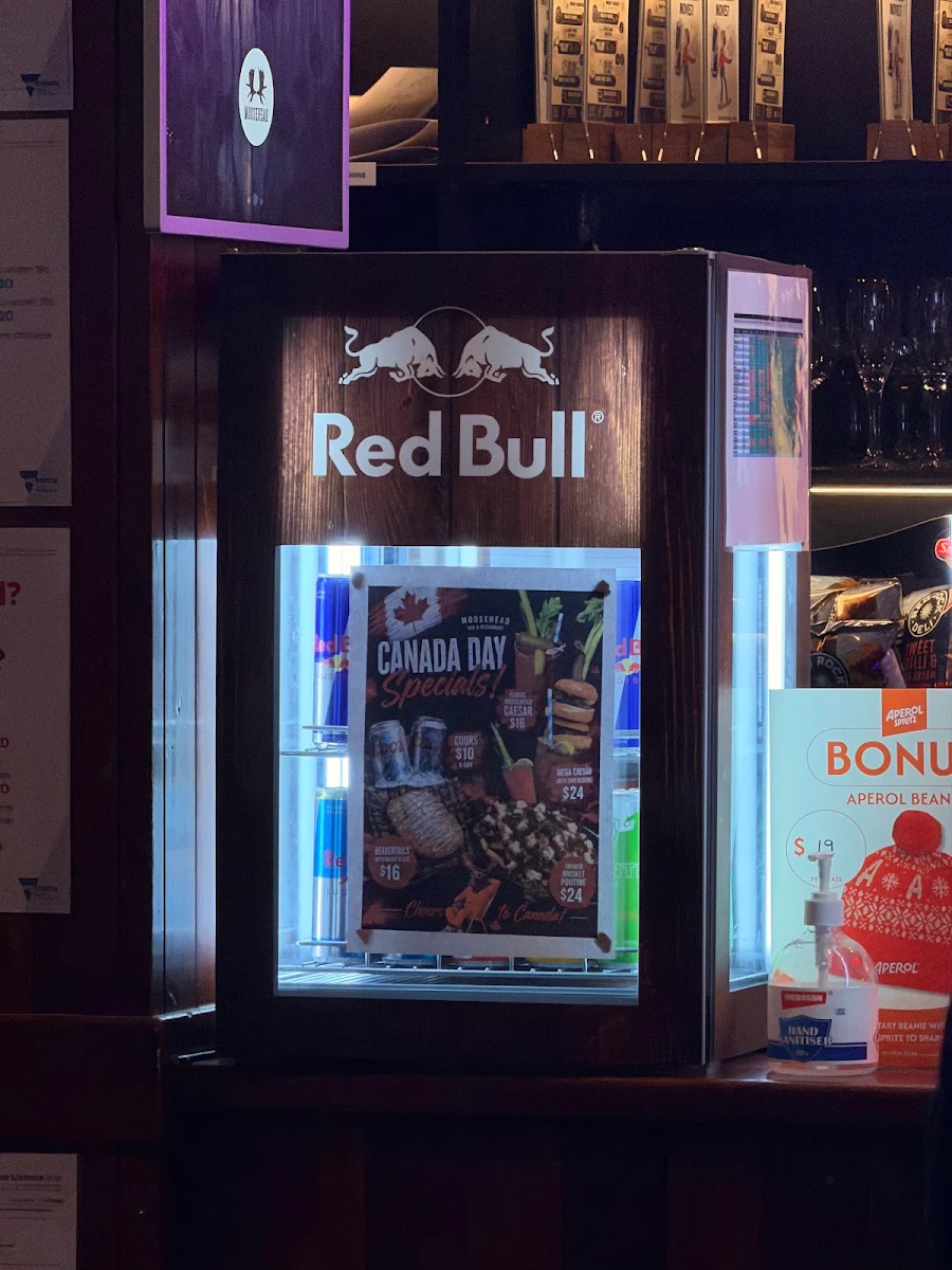 Menu, Moosehead Restaurant & Bar