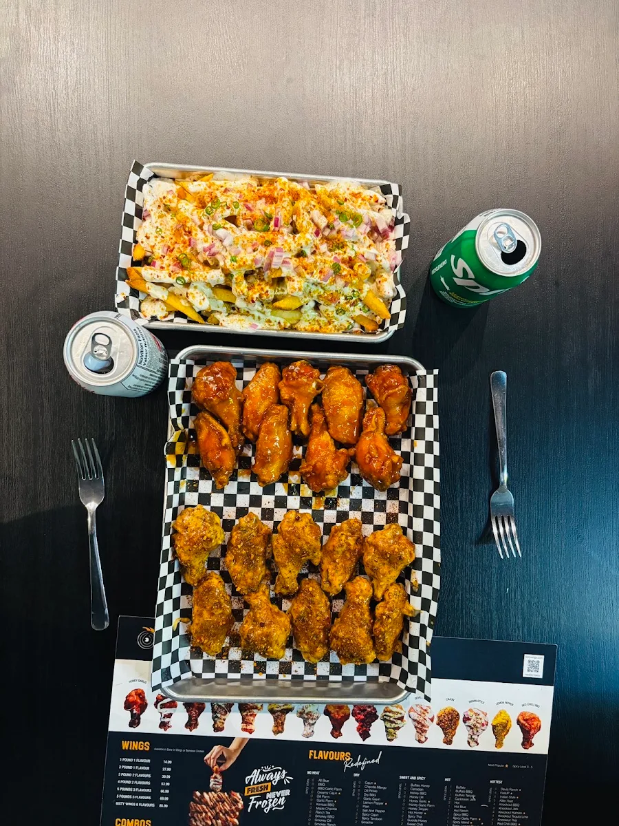 Menu, 6IXTY WINGS