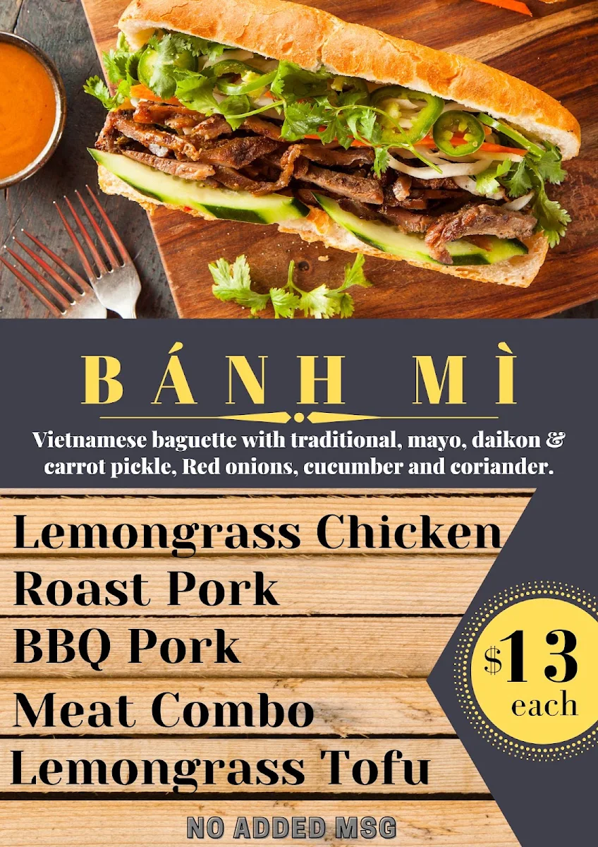 Menu, Nha Trang Vietnamese Pho N Roll