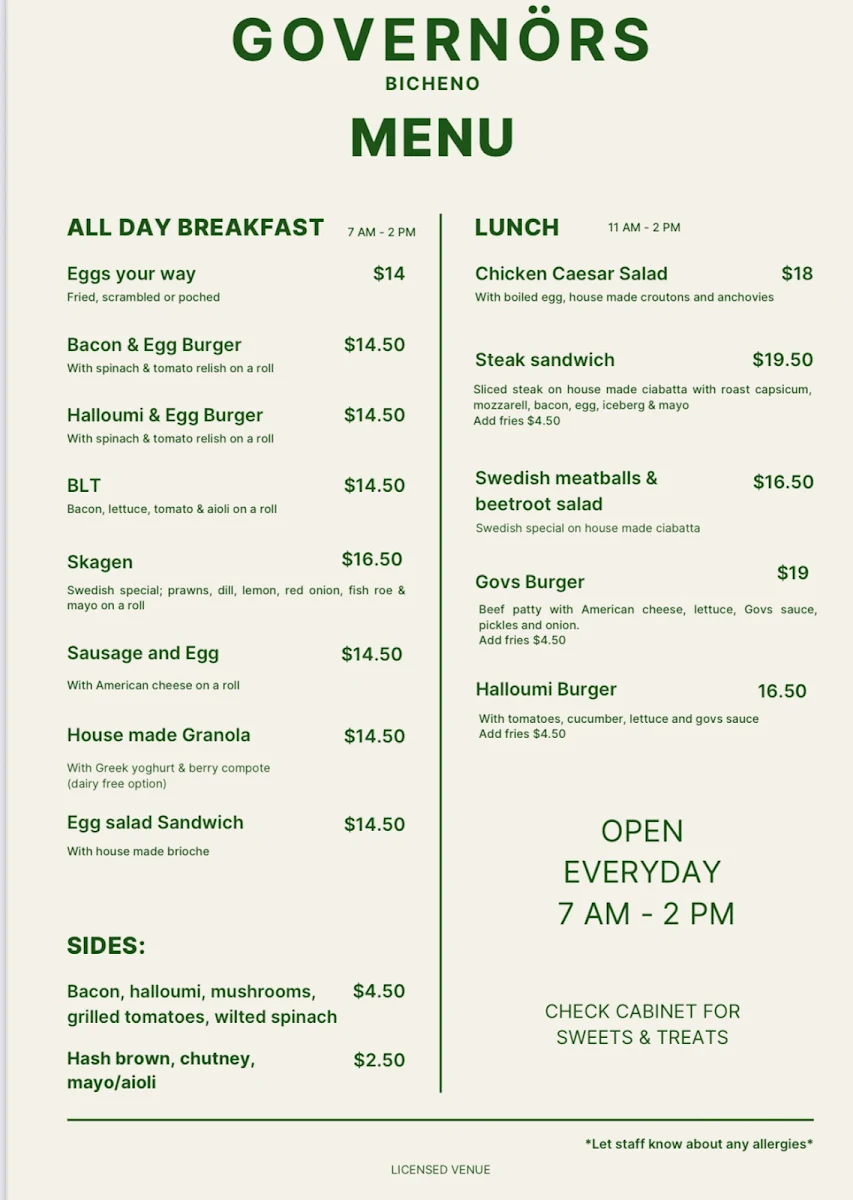 Menu photo 1