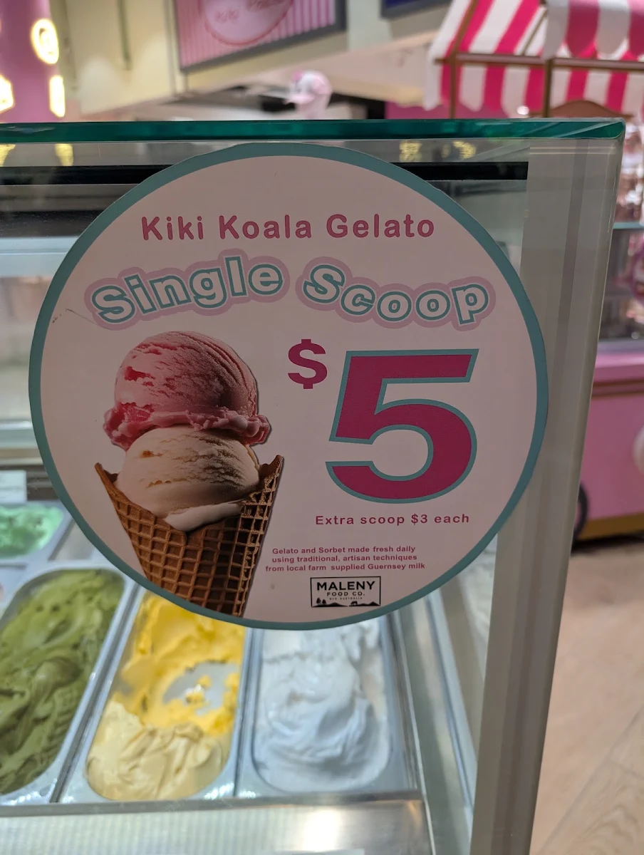 Menu, Kiki Koala Cafe