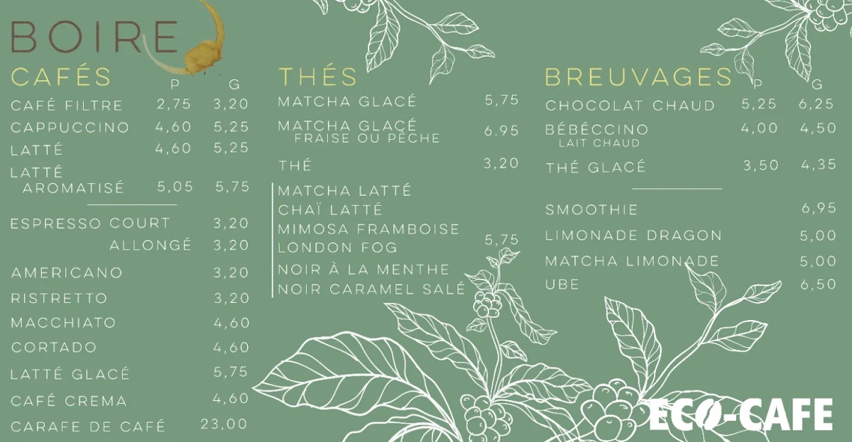 Menu photo 1