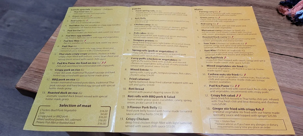 Menu photo 1