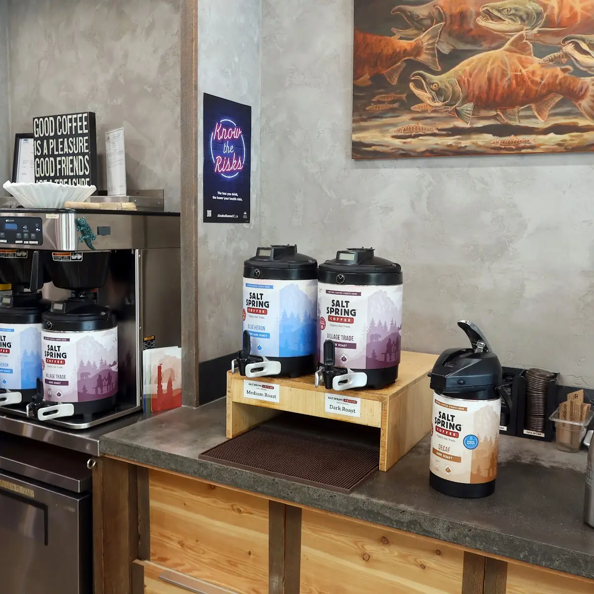 Vibe, Salt Spring Coffee - Ganges Cafe & Kitchen