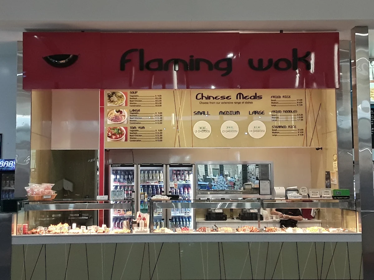 Flaming Wok cover