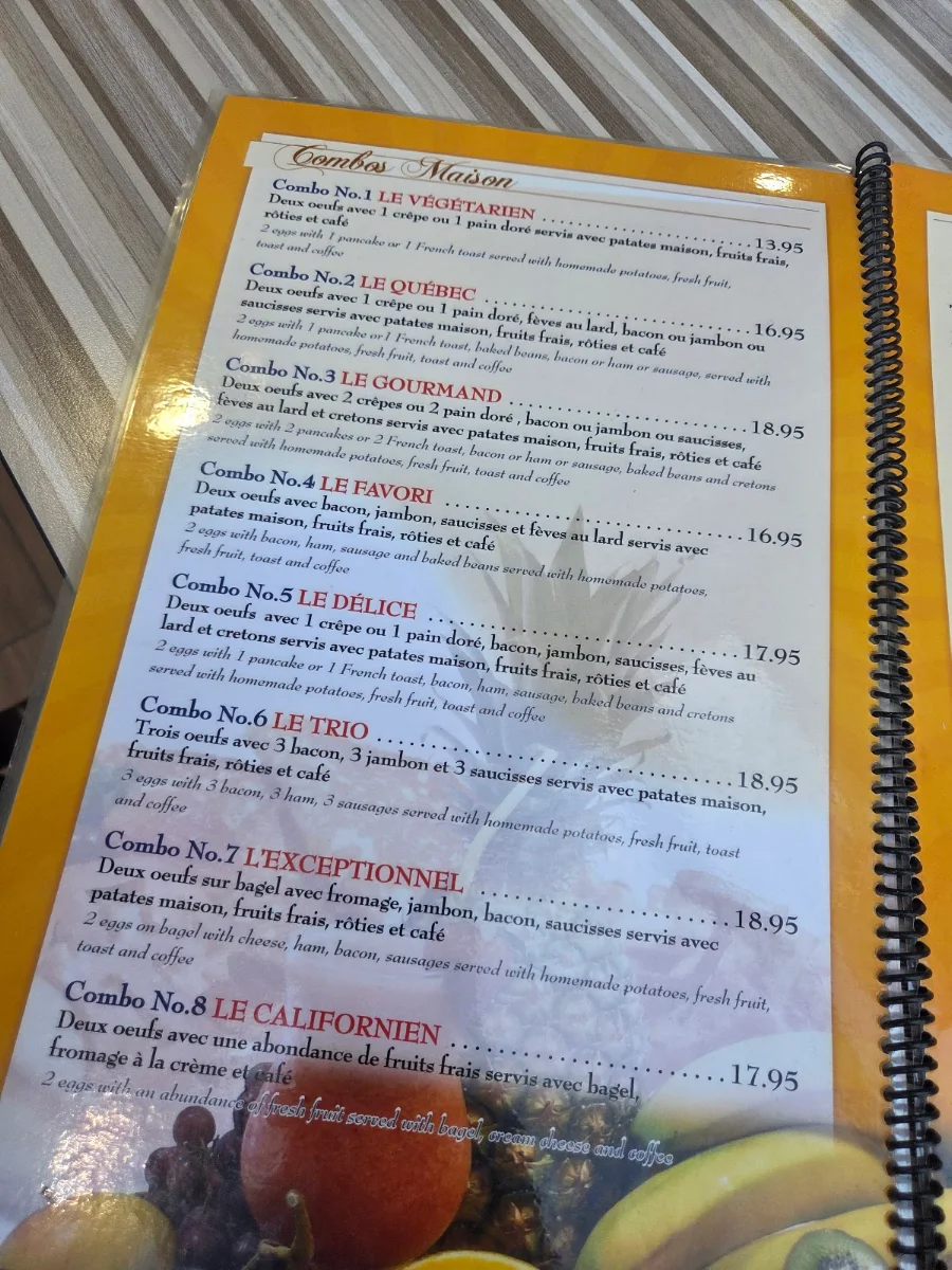 Menu photo 1