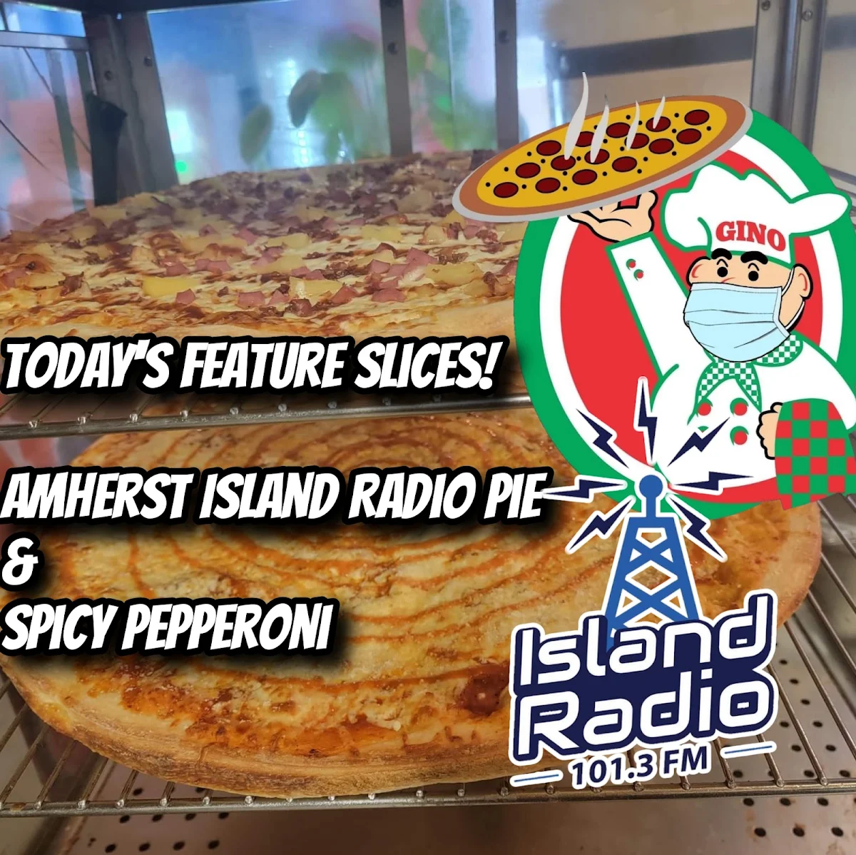Menu, Gino's Pizza and Spaghetti/Pisano's Old School Amherstview