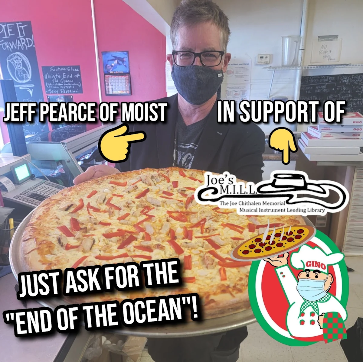 Menu, Gino's Pizza and Spaghetti/Pisano's Old School Amherstview