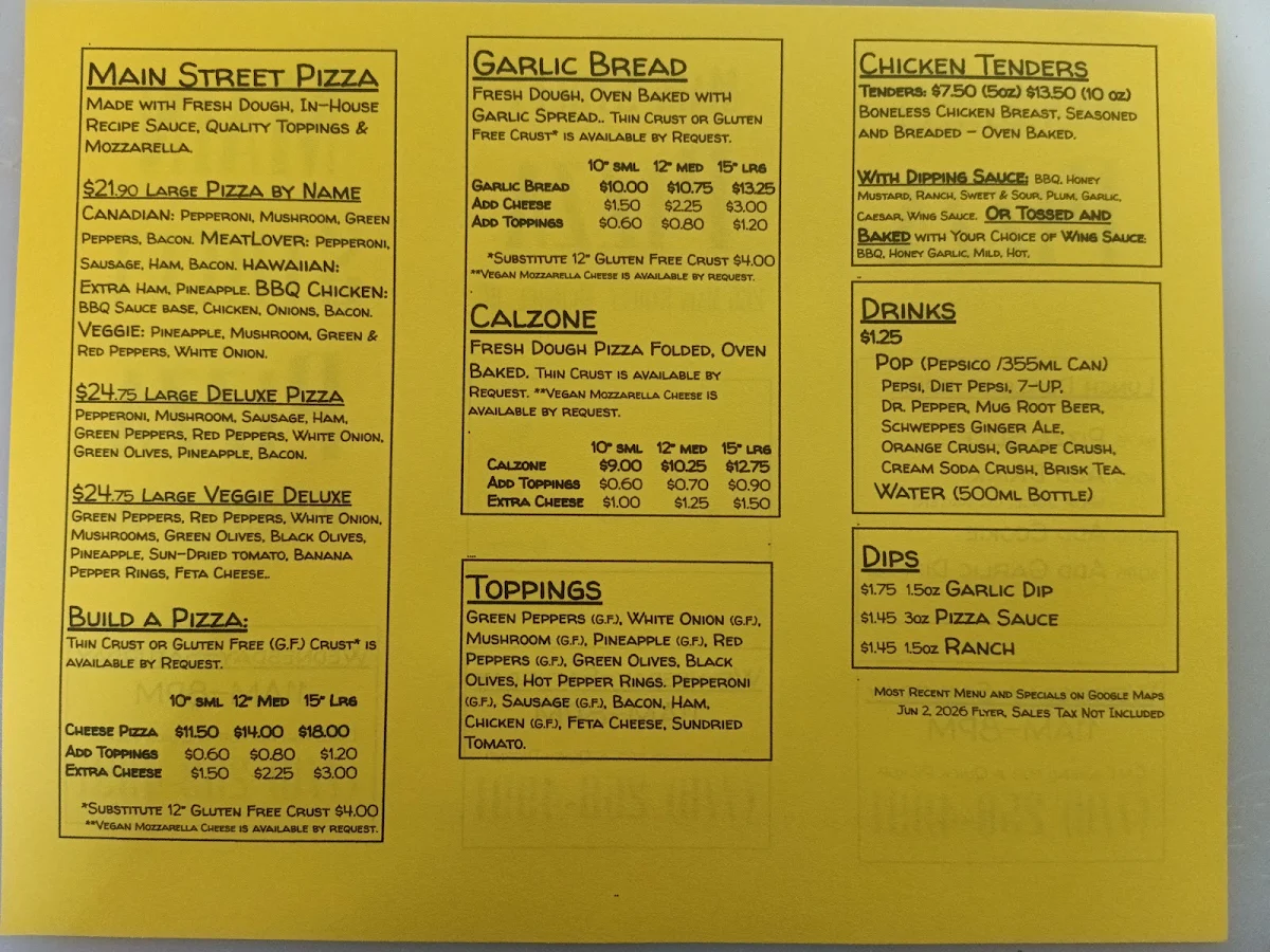 Menu photo 1