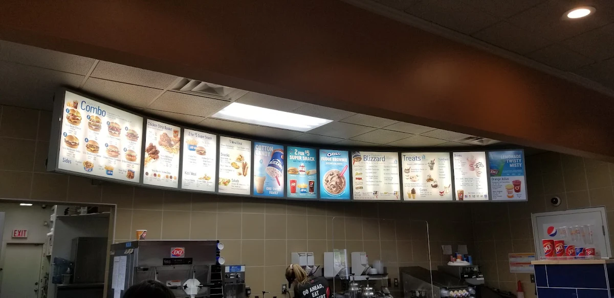 Menu, Dairy Queen Grill & Chill