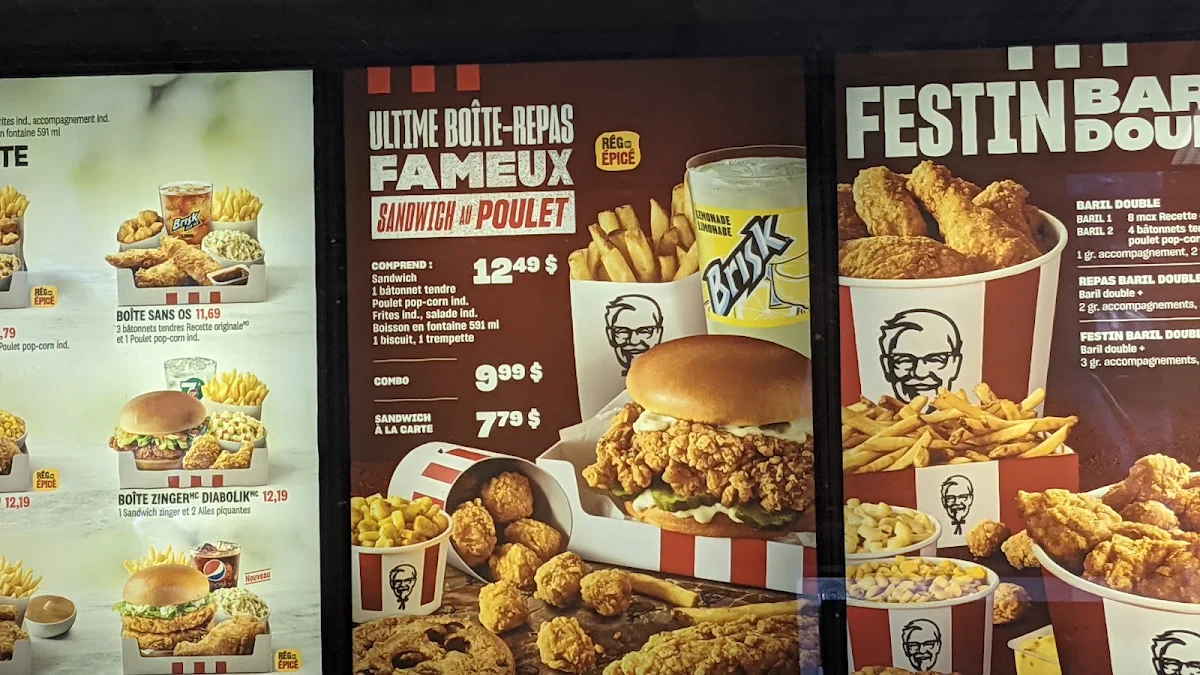 Menu, PFK