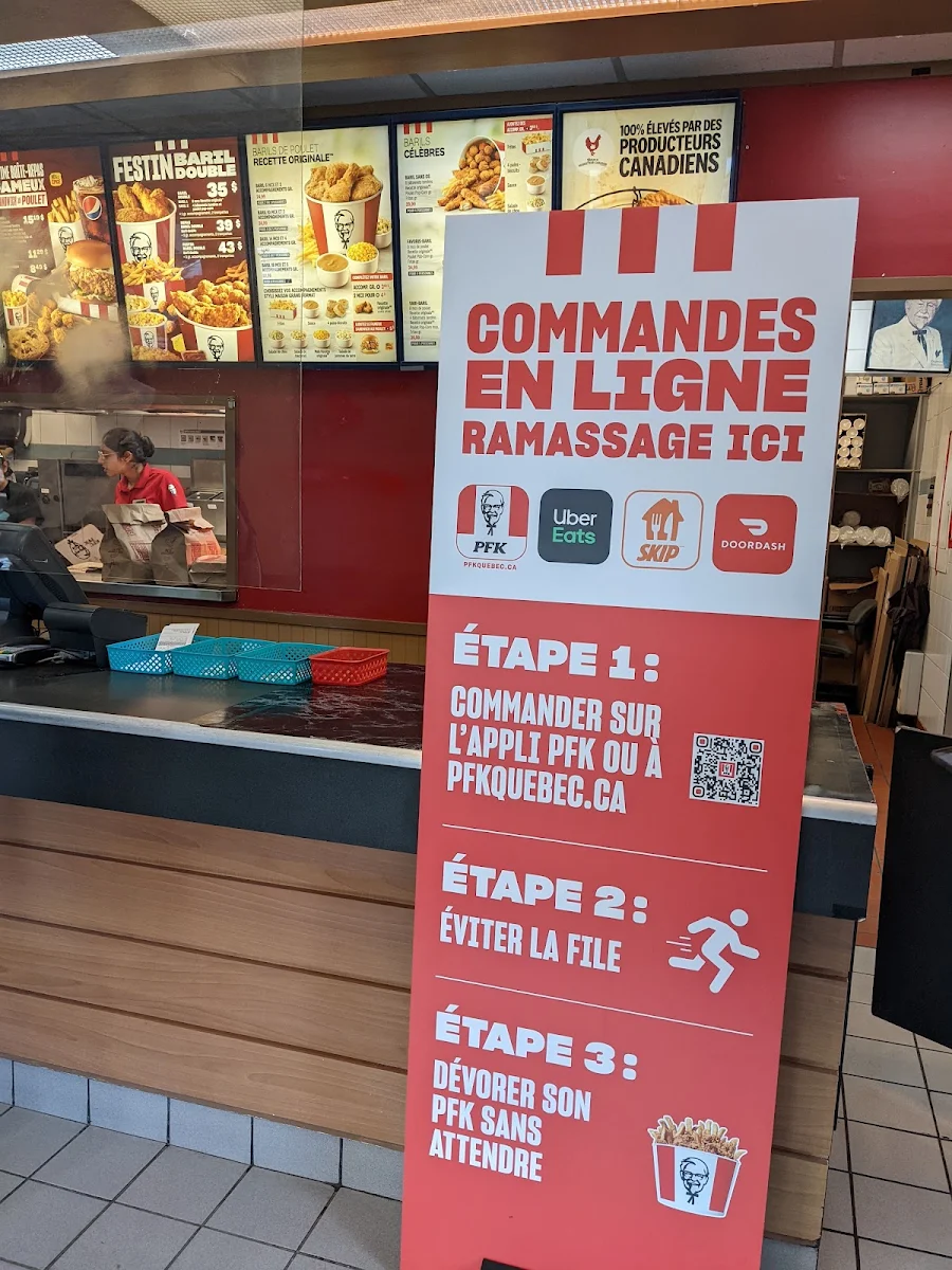 Menu, PFK