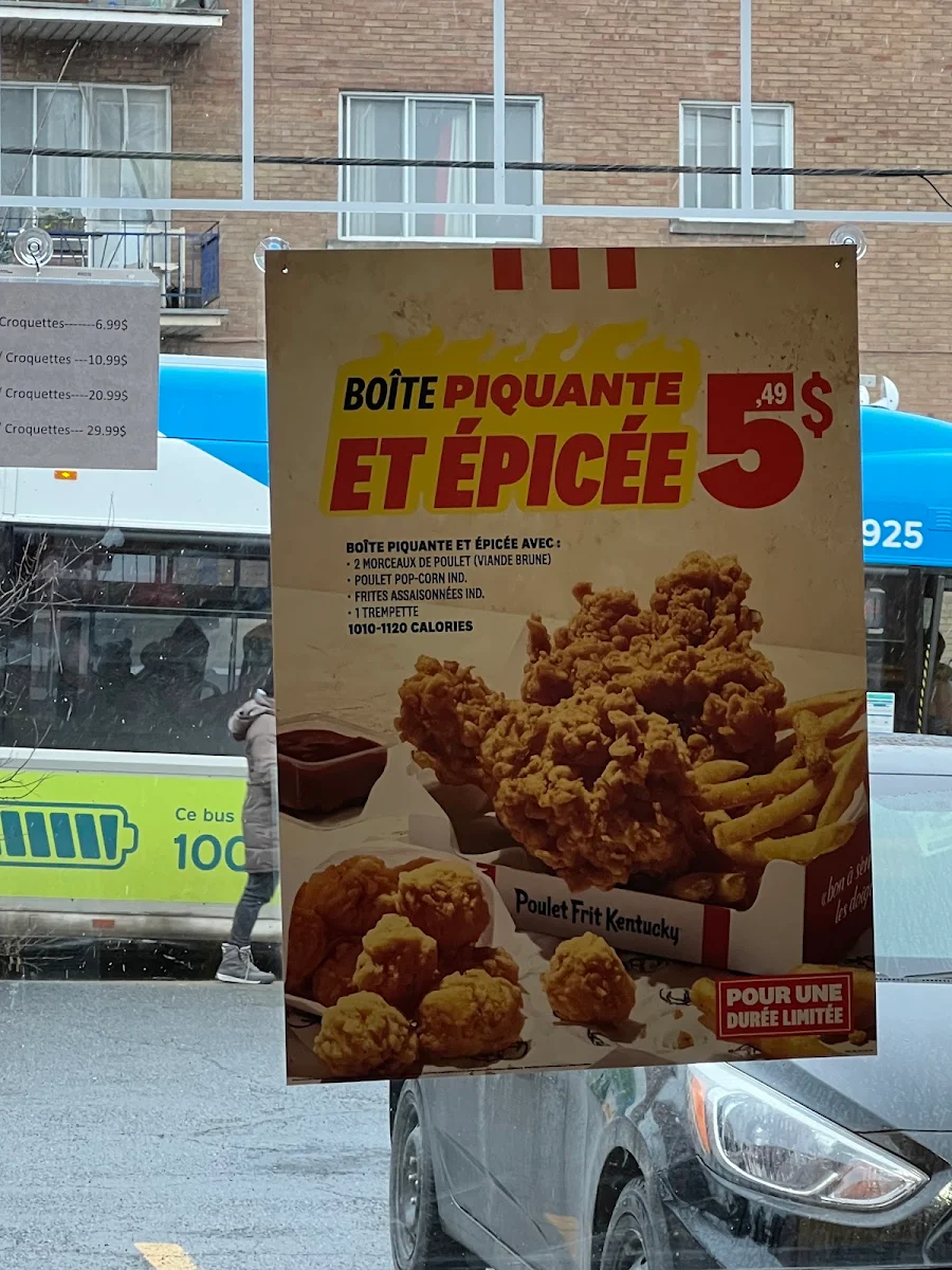 Menu, PFK