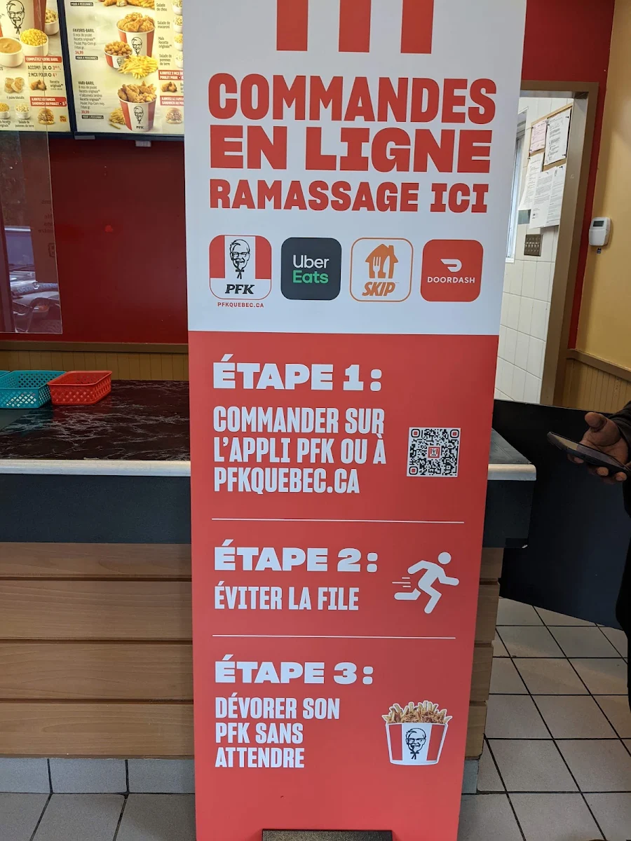 Menu, PFK