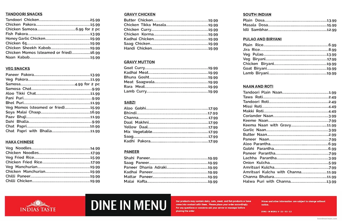 Menu photo 1