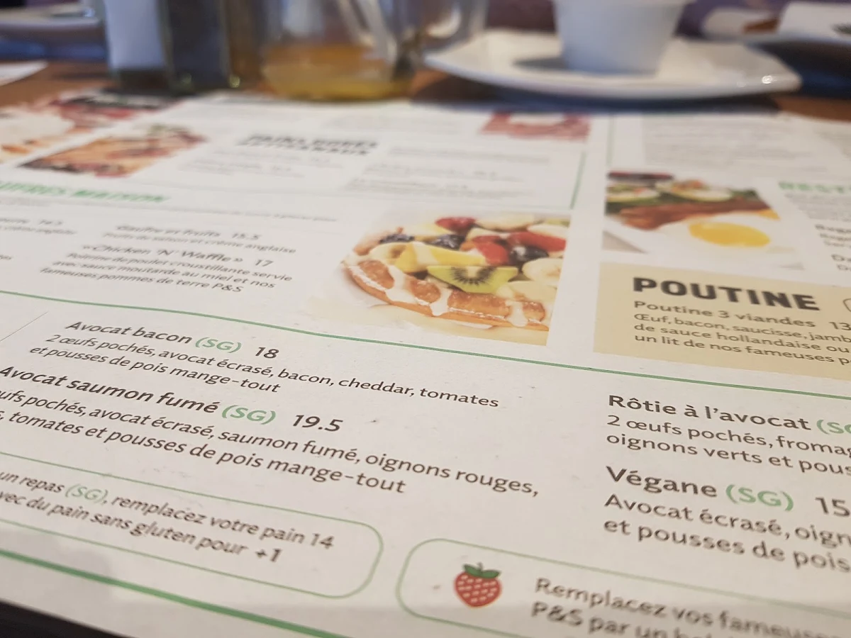 Menu photo 1