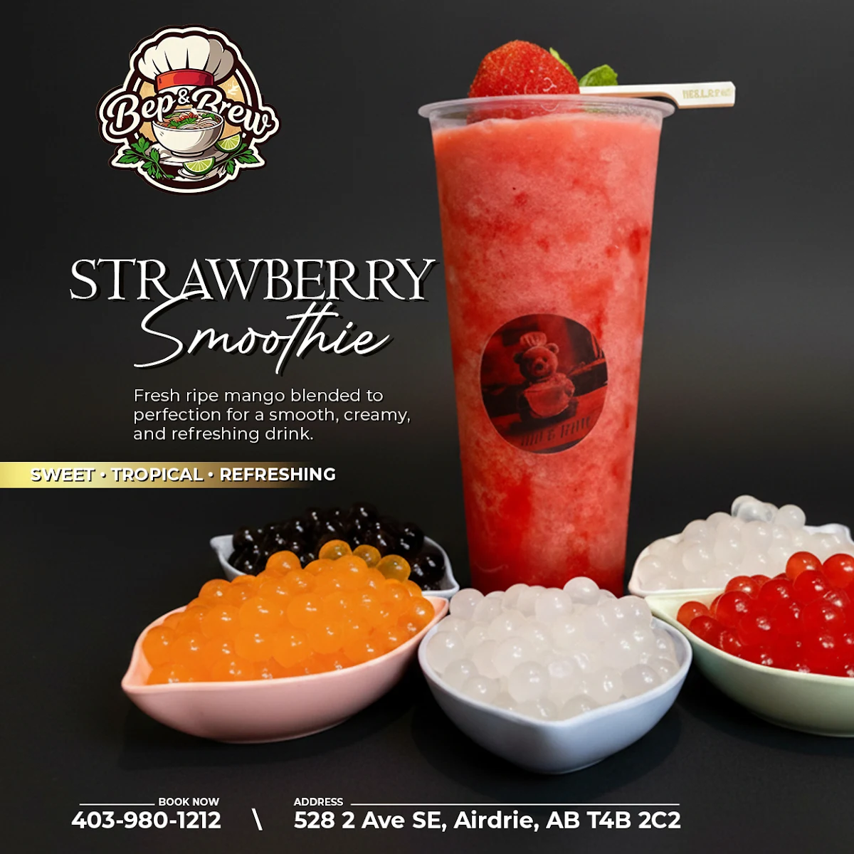 Menu, Bep & Brew