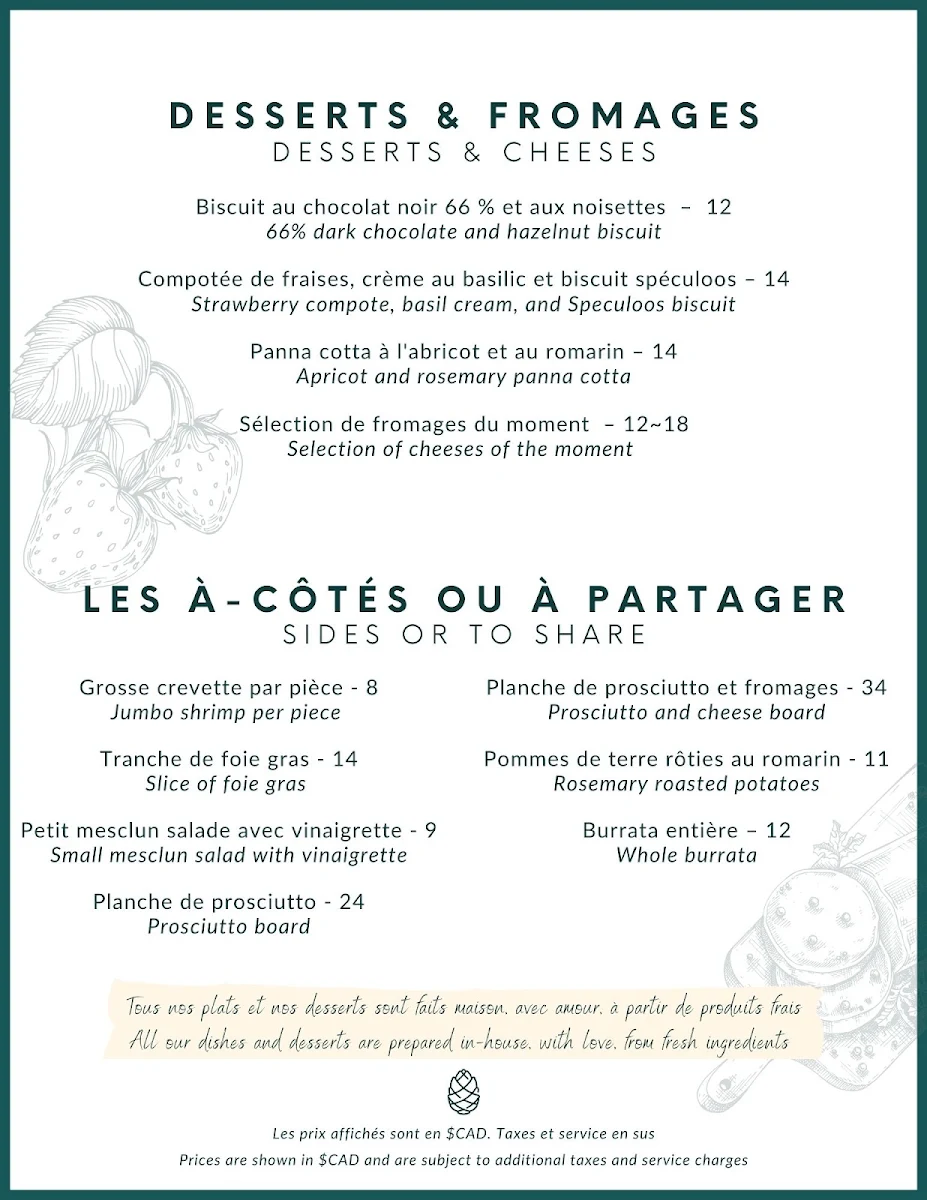 Menu photo 1
