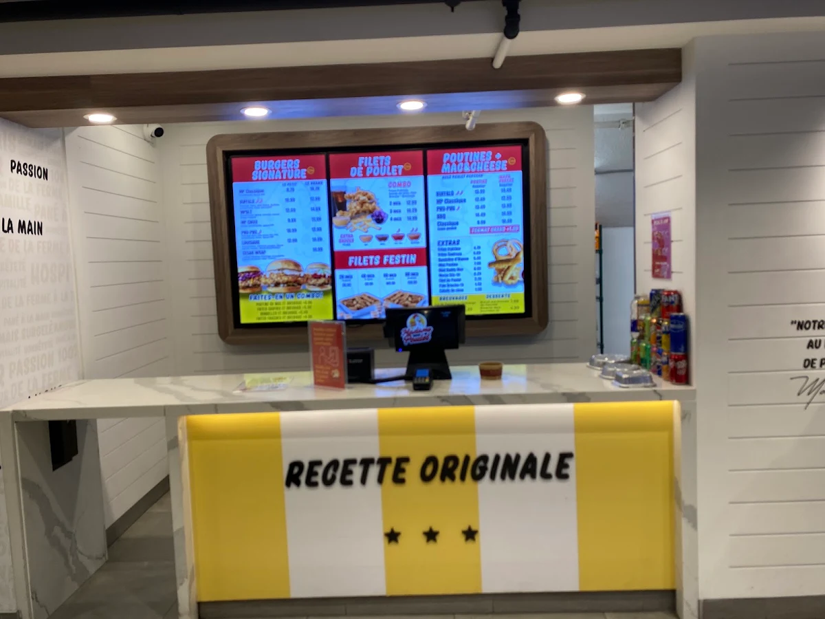 Menu, Madame Poulet