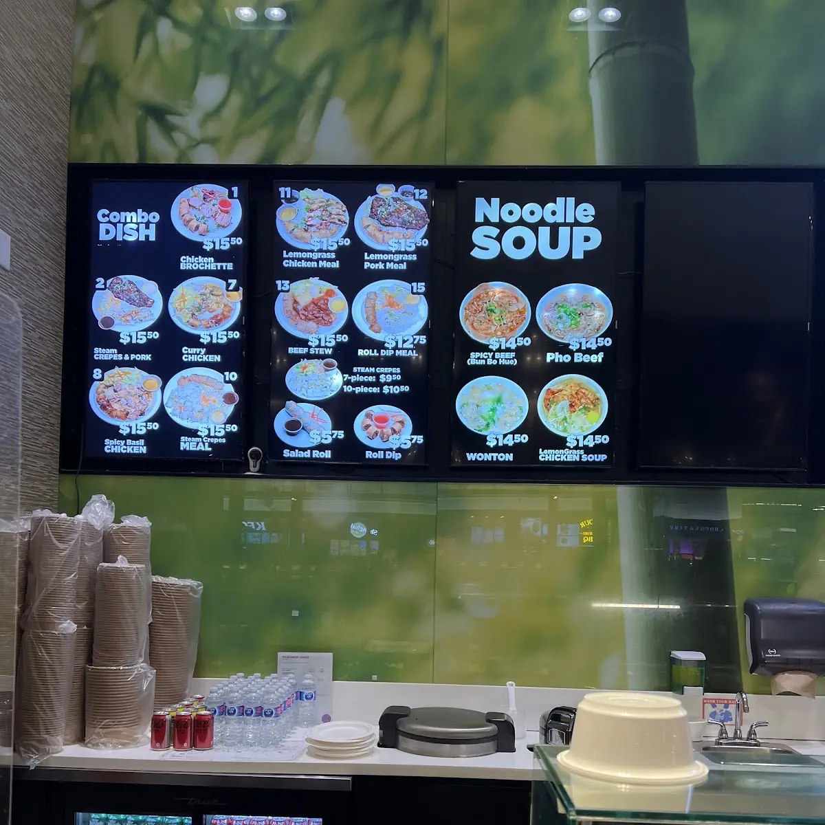 Menu, Vina Vietnamese